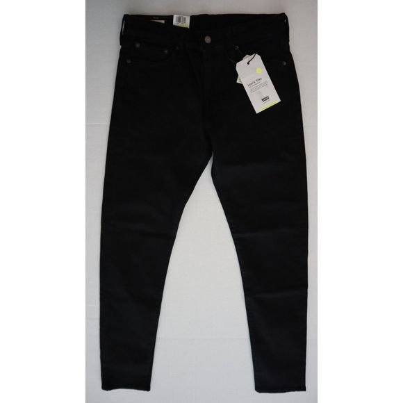 Levi's 512 Men's Sz 30 x 32 Black Premium Slim Taper Leg Denim Jeans - Picture 1 of 10